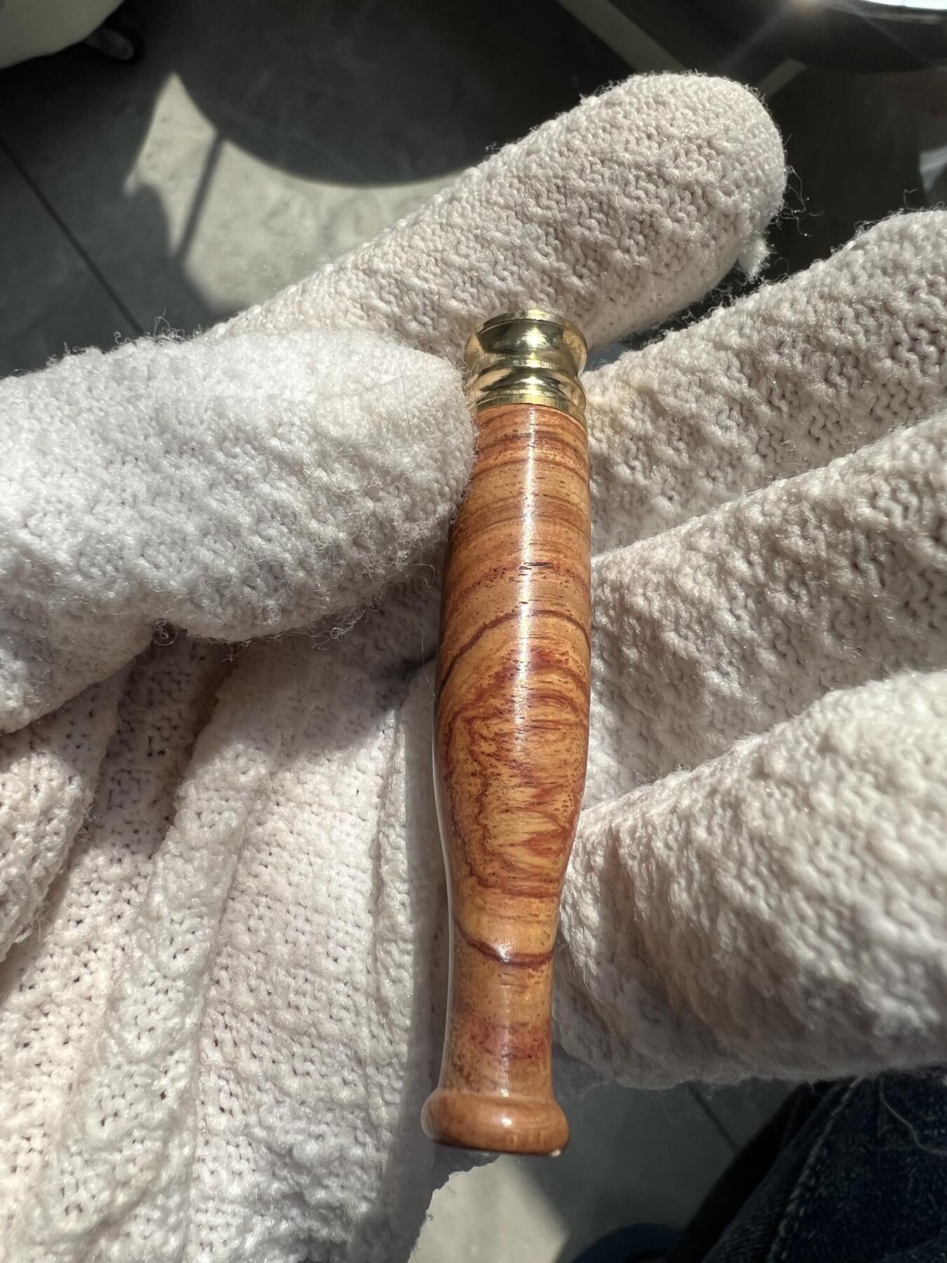 零元拍：海南黄花梨烟嘴