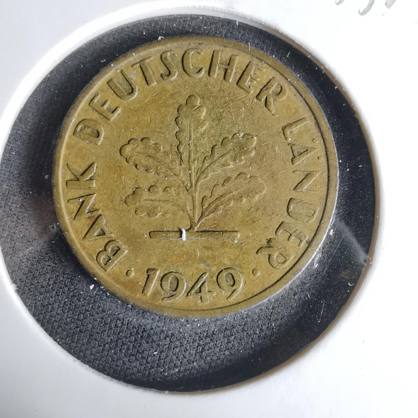 沼泽如烟--第1033场 德国1949年10芬尼