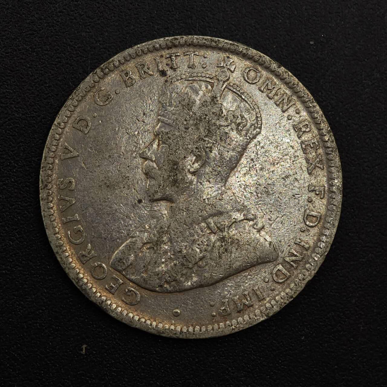 【淘币小摊】实时拍第八百八十一拍   小银币散币场    每周一统一发货 澳大利亚1920年乔治五世一先令银币