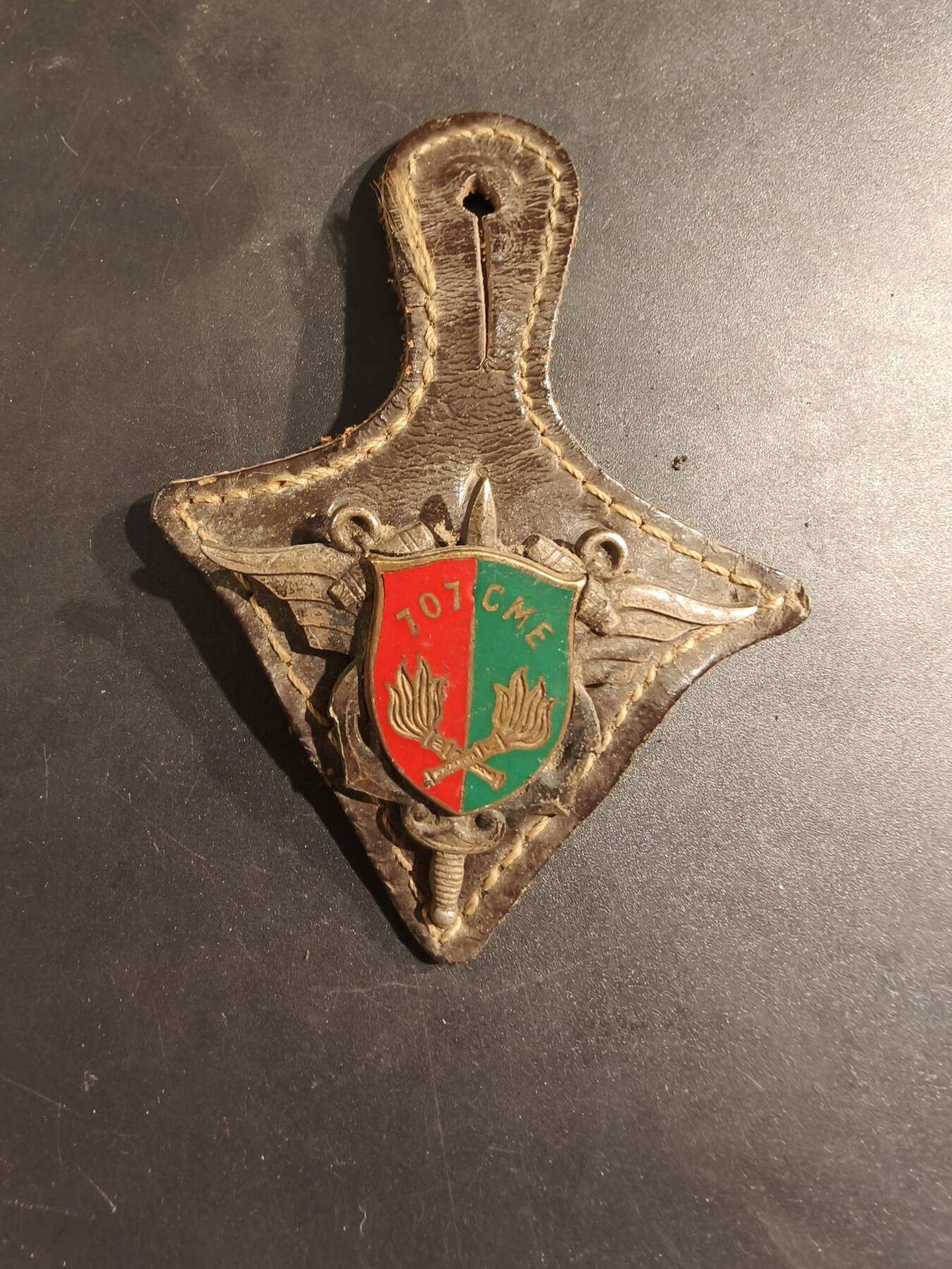 老王徽章第188期 法国陆军第707混合燃油补给连证章