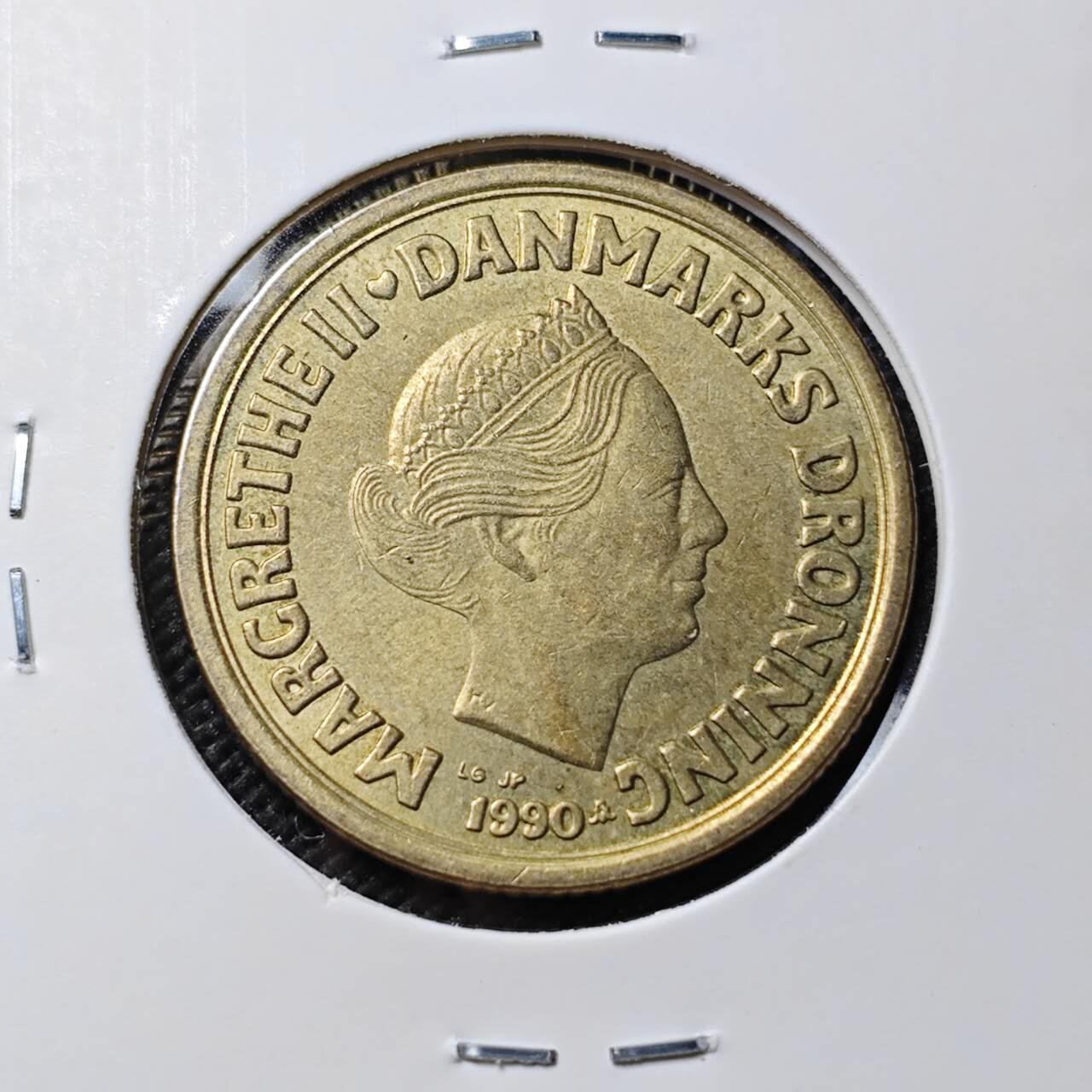 KK钱币收藏小铺   套币专场 2月预留时间 周末发货  1990丹麦20克朗