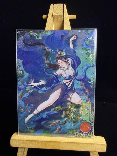 奇点卡牌限时专场 新品 亲签 限编 所有卡牌独家赞助 部分卡牌支持多宫 流拍商品会循环上架 禁止小号扛价 拒绝套路 部分卡牌设有底价 大家放心拍！祝各位卡牌大佬名流身体健康！ - 奇点卡牌 宗Rich落凡尘 积分兑换 甄宓-矜