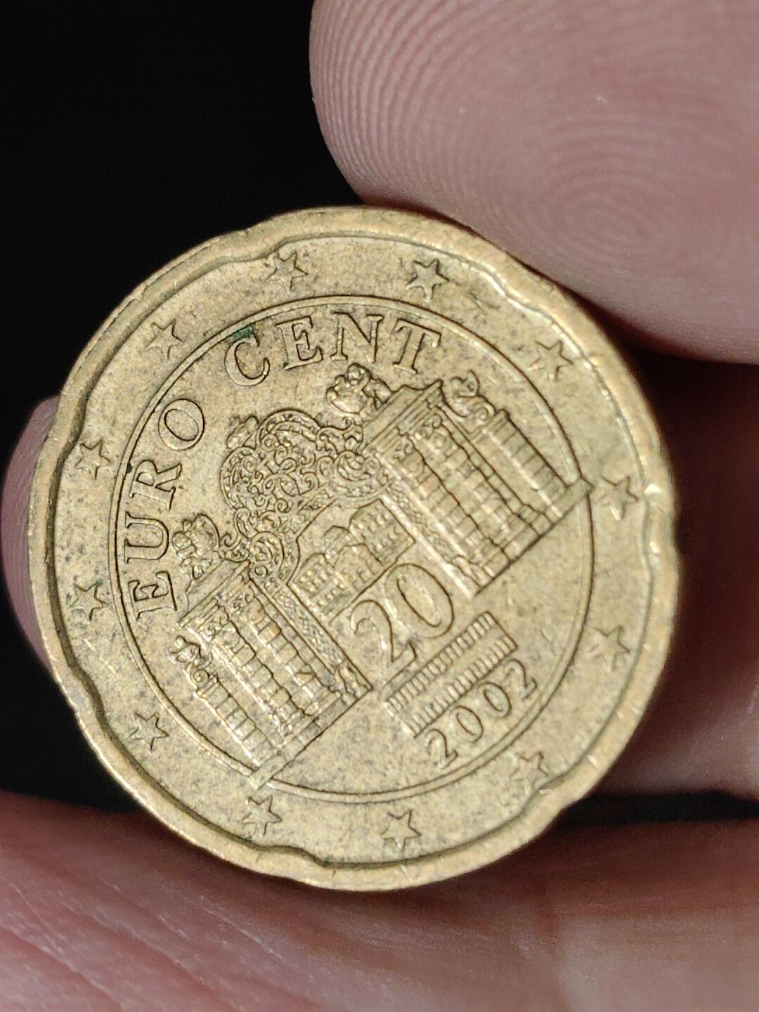 猩哥外币小铺➨【第224场】 20欧分