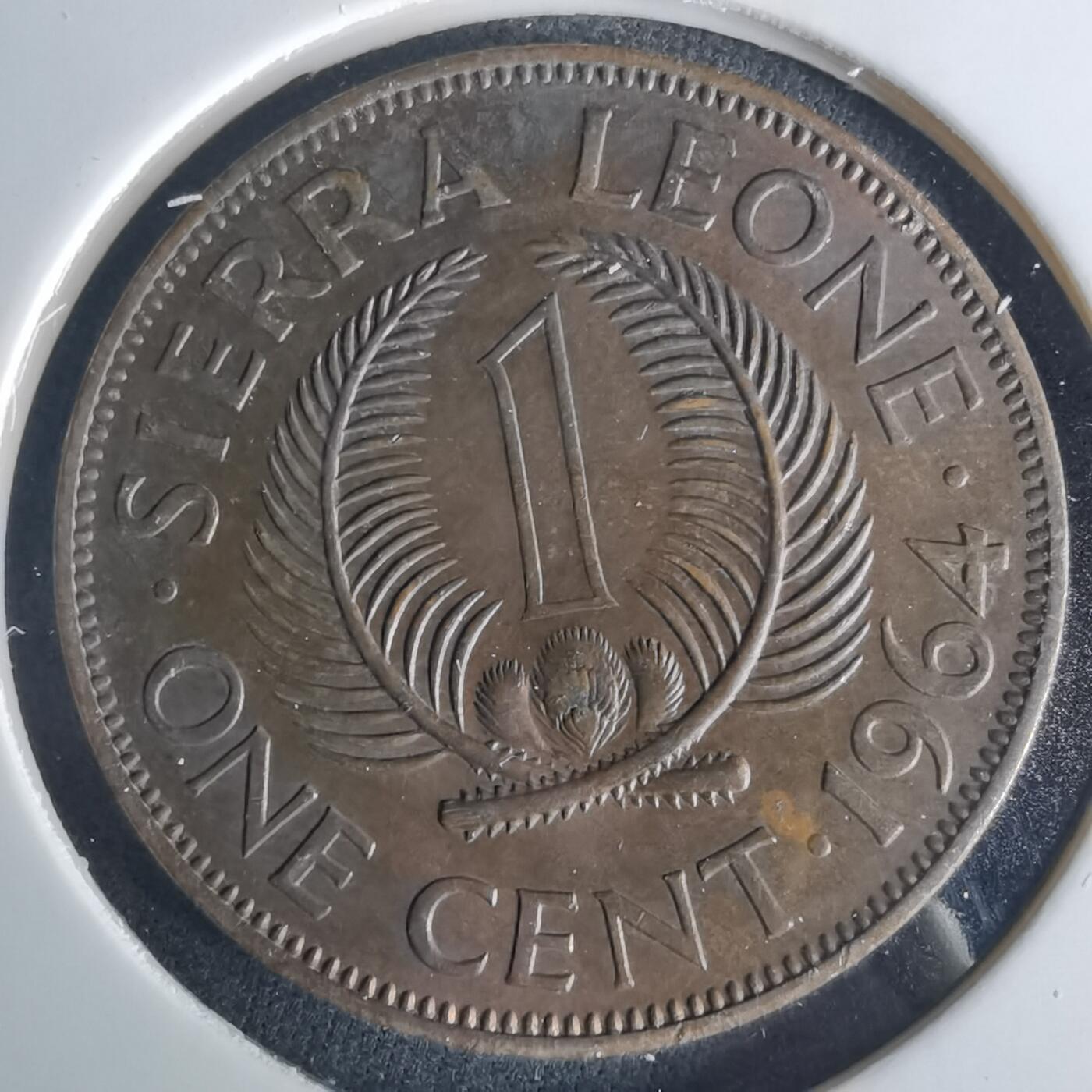 沼泽如烟--第1033场 塞拉利昂1964年一分