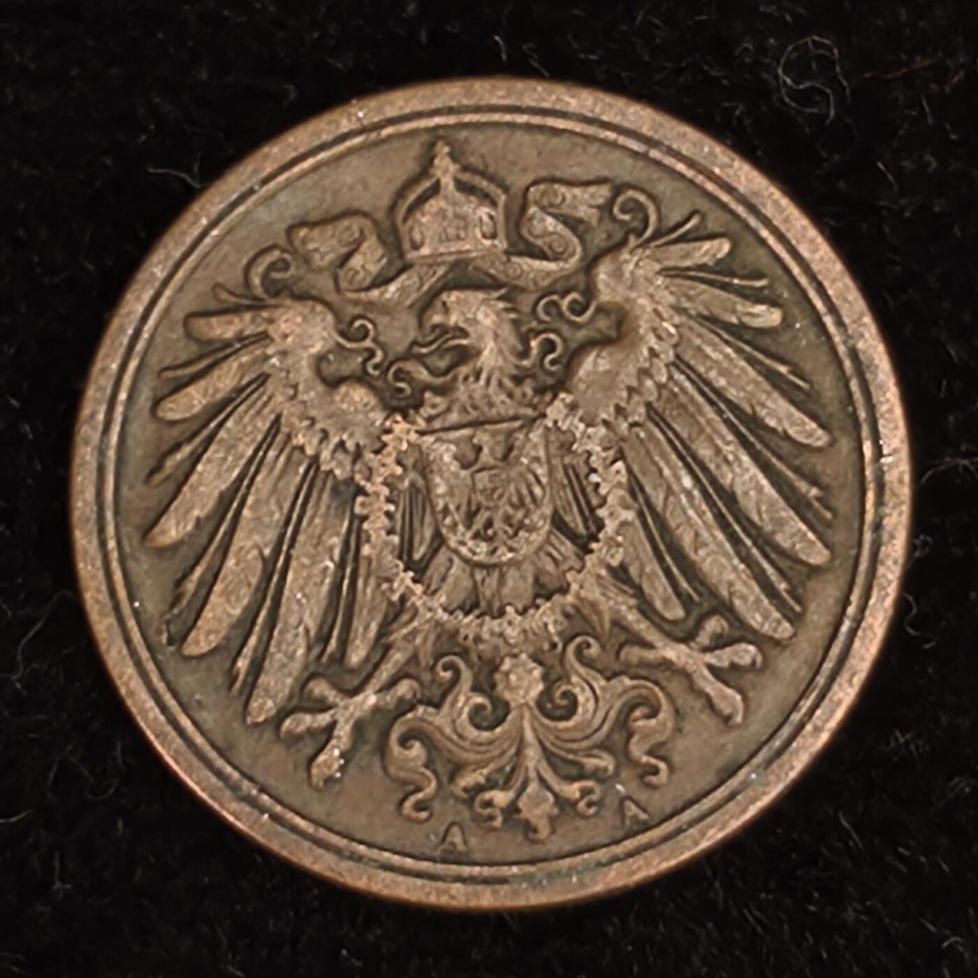 Krab外币市集Vol.27 德国1893年1芬妮