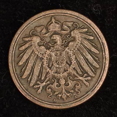 Krab外币市集Vol.27 - 德国1893年1芬妮