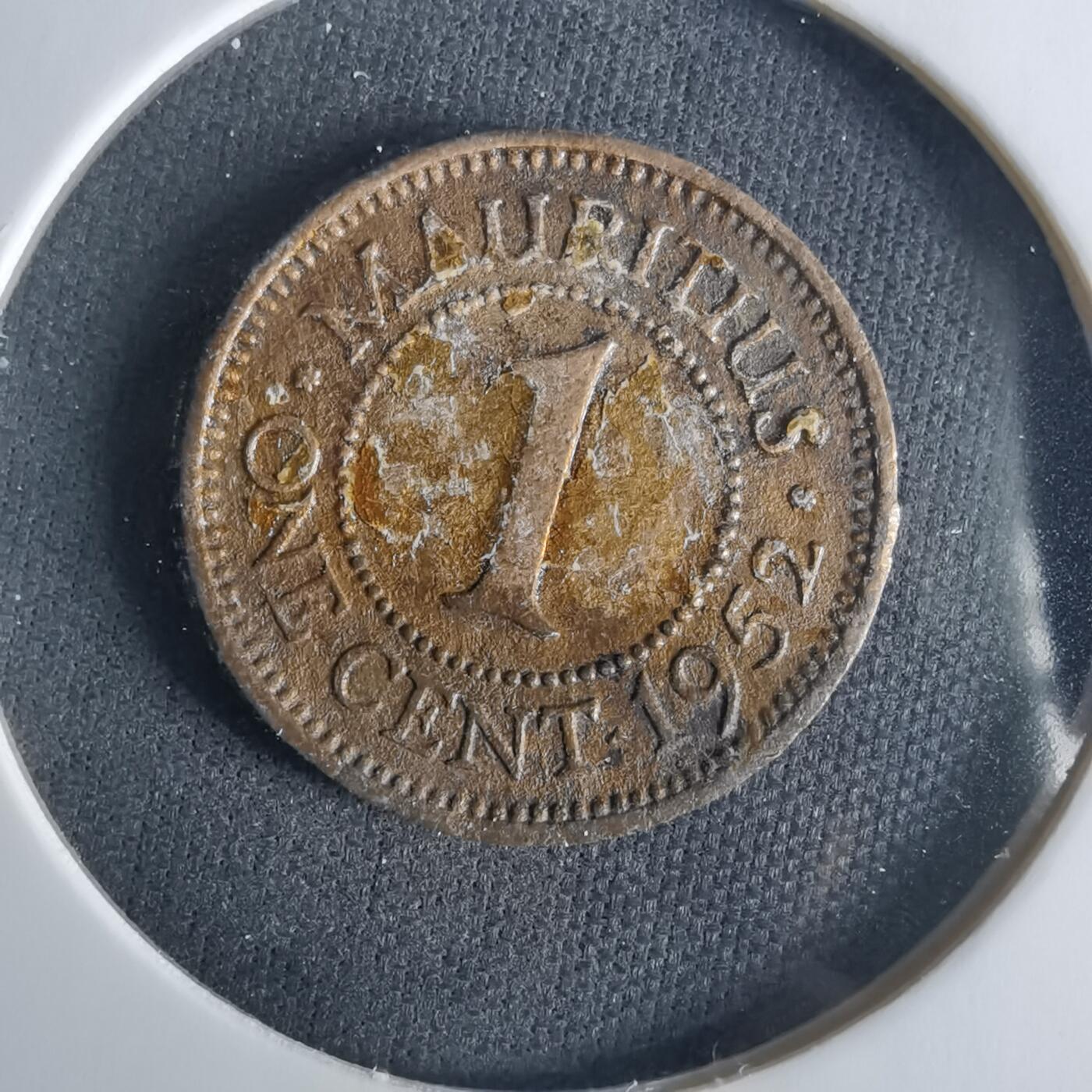 沼泽如烟--第1033场 毛里求斯1952年一分