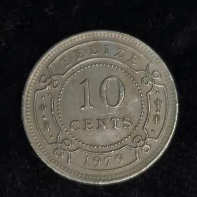 Krab外币市集Vol.27 - 伯利兹1979年10分