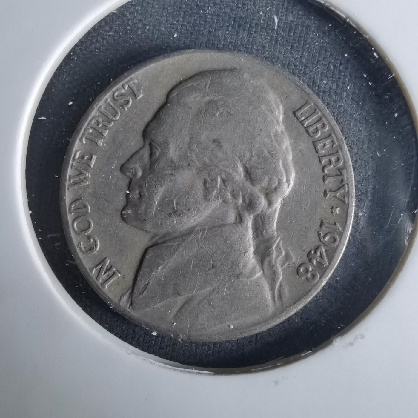 沼泽如烟--第1033场 美国1948年五分