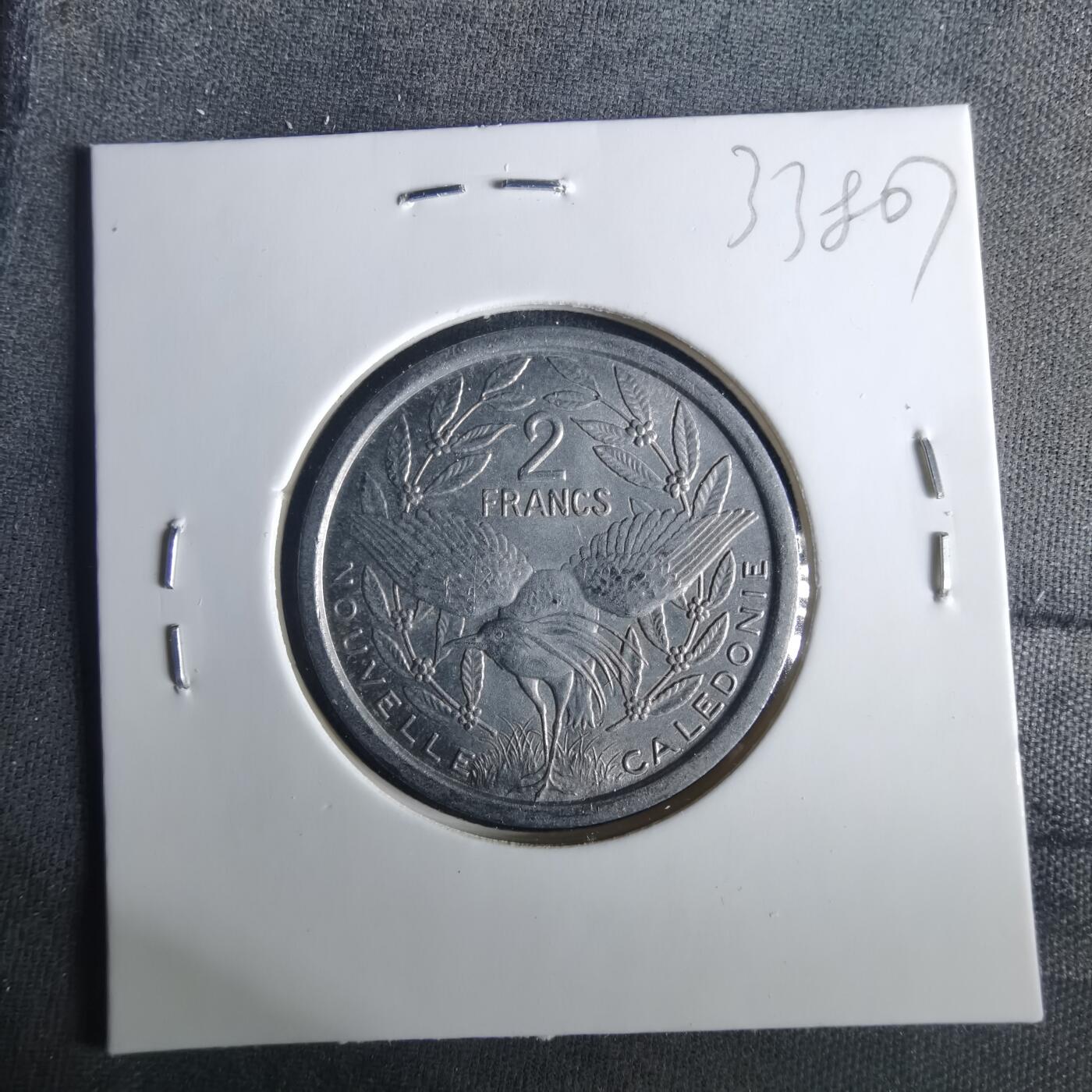 沼泽如烟--第1033场 法属新喀里多尼亚1971年2法郎