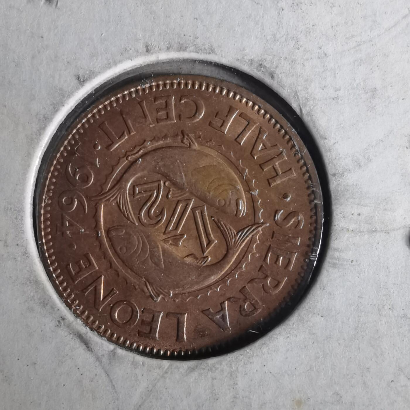 沼泽如烟--第1033场 塞拉利昂1964年半分