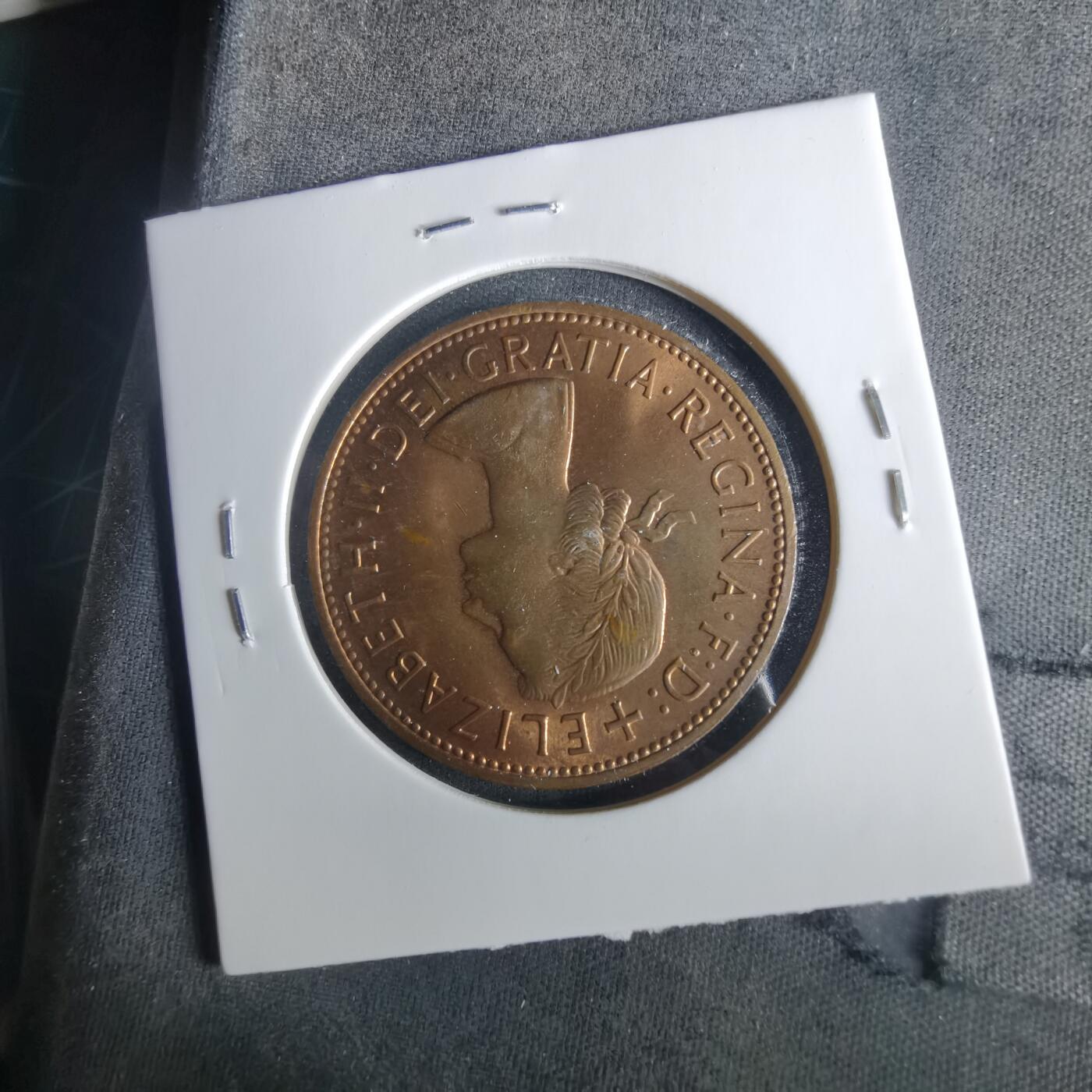 沼泽如烟--第1033场 英国1967年1便士