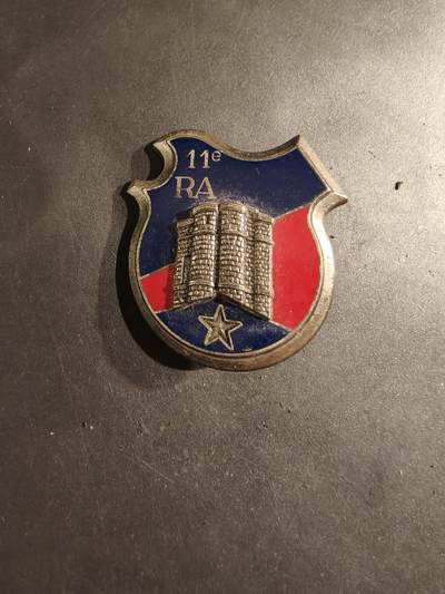 老王徽章第188期 - 法国陆军第11炮兵团证章