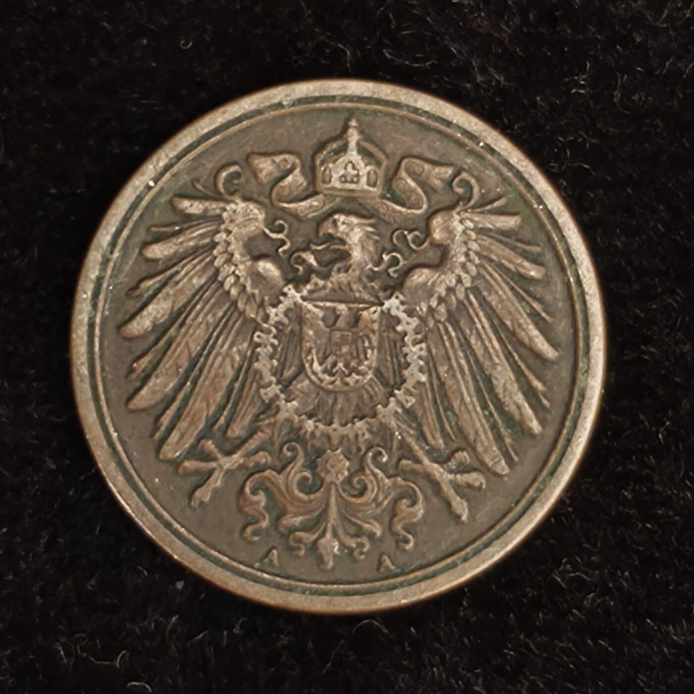 Krab外币市集Vol.27 德国1893年1芬妮