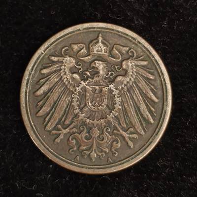 Krab外币市集Vol.27 - 德国1893年1芬妮