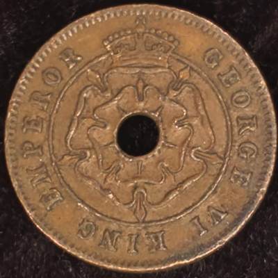 Krab外币市集Vol.27 - 南罗德西亚1943年1/2便士