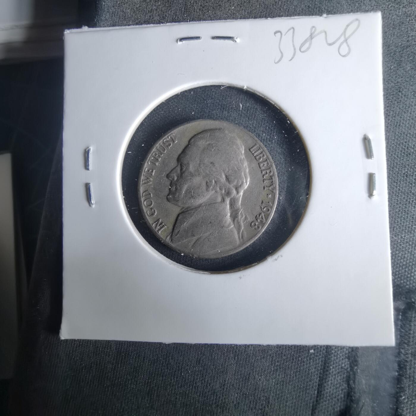 沼泽如烟--第1033场 美国1948年五分