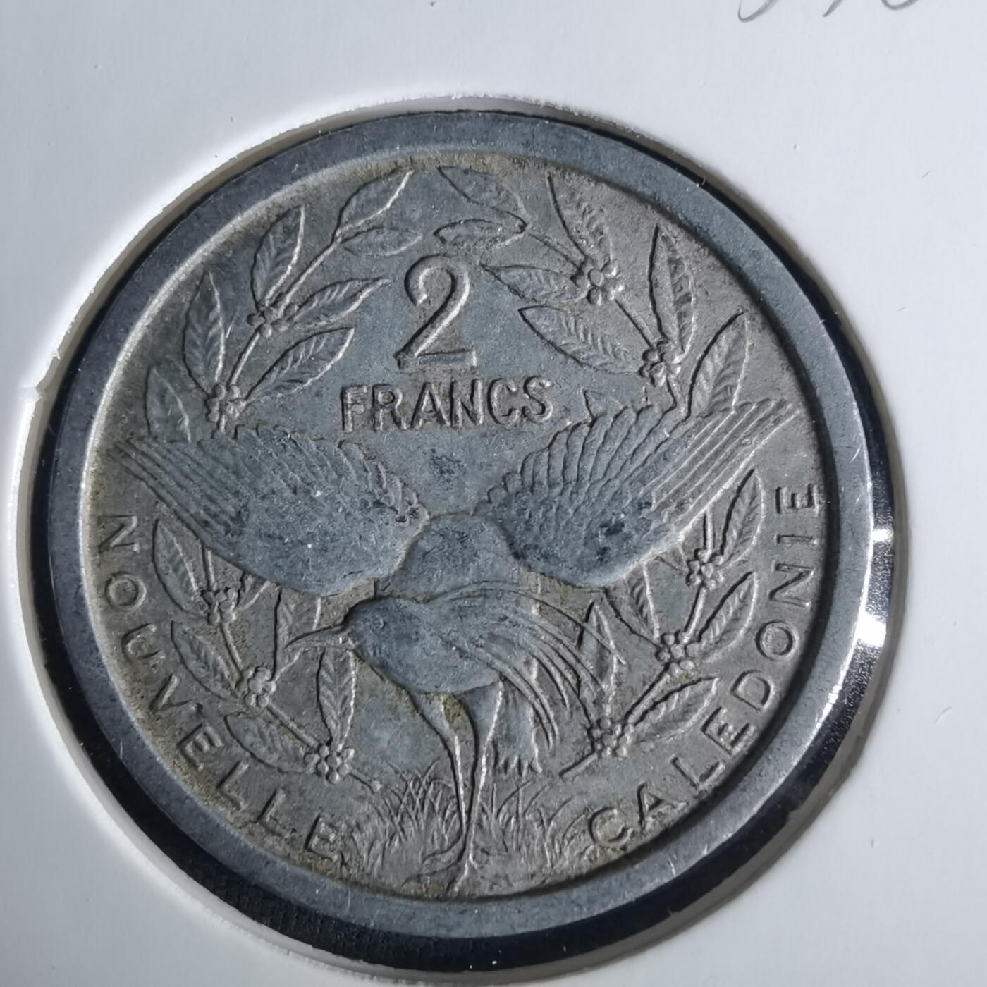 沼泽如烟--第1033场 法属新喀里多尼亚1949年2法郎