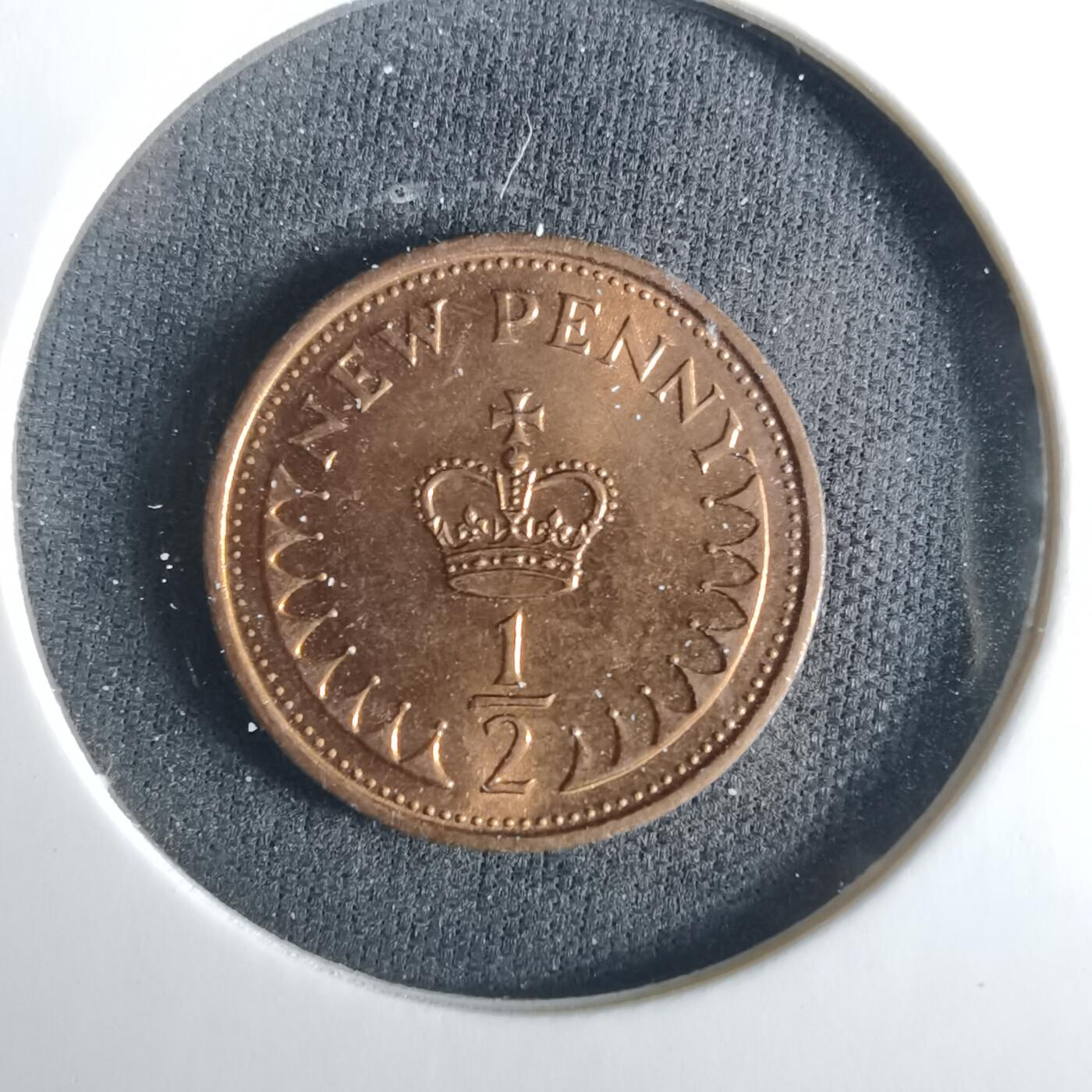 沼泽如烟--第1033场 英国1971年半便士