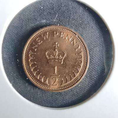 沼泽如烟--第1033场 - 英国1971年半便士