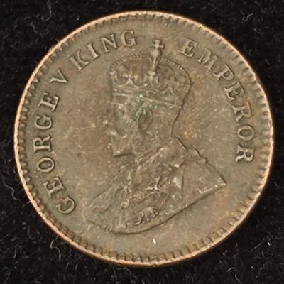 Krab外币市集Vol.27 - 印度1915年1/2派沙