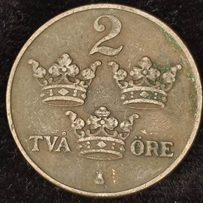 Krab外币市集Vol.27 - 丹麦1915年2欧尔