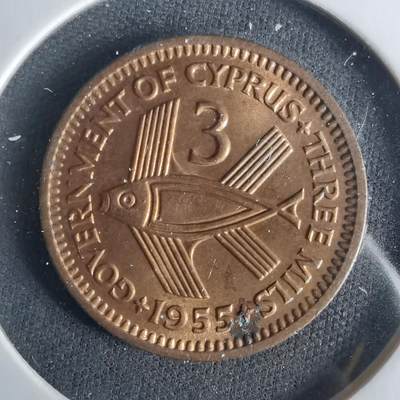 沼泽如烟--第1033场 - 塞浦路斯1955年3米尔