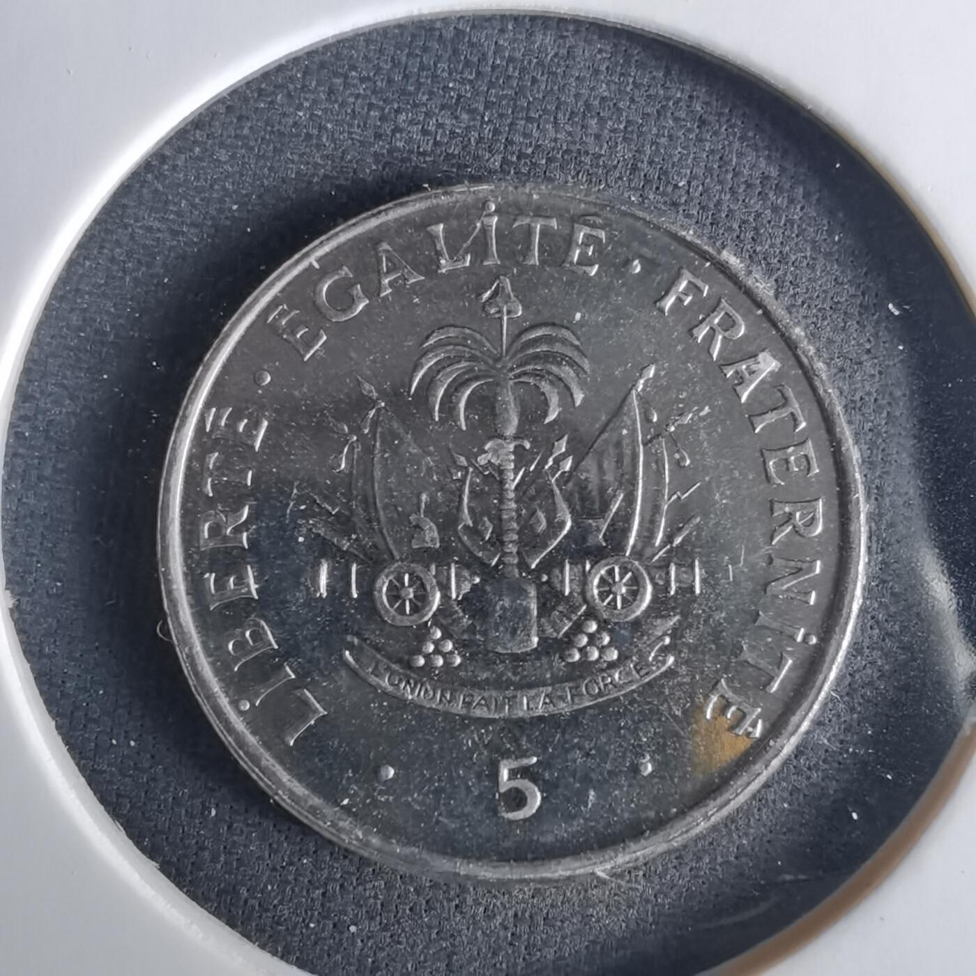 沼泽如烟--第1033场 海地1997年五分