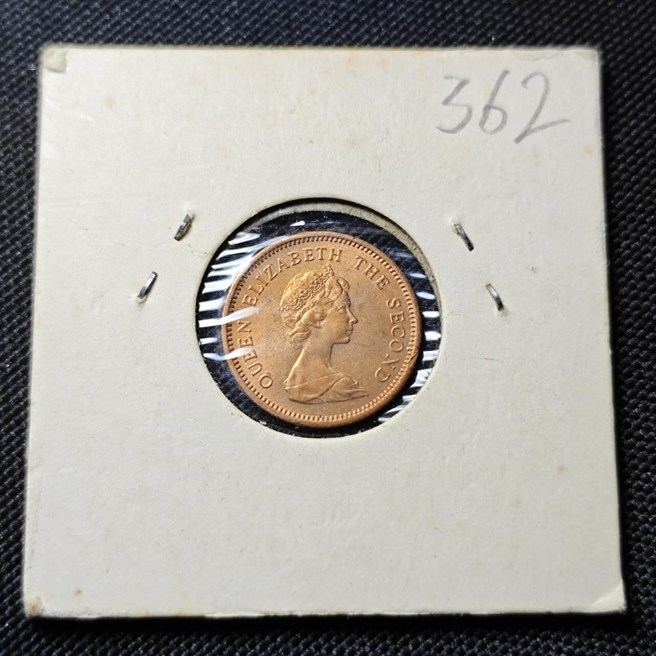 KK钱币收藏小铺   套币专场 2月预留时间 周末发货 1974 福克兰群岛1/2便士 好品 少见