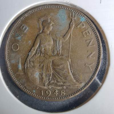 沼泽如烟--第1033场 - 英国1948年1便士