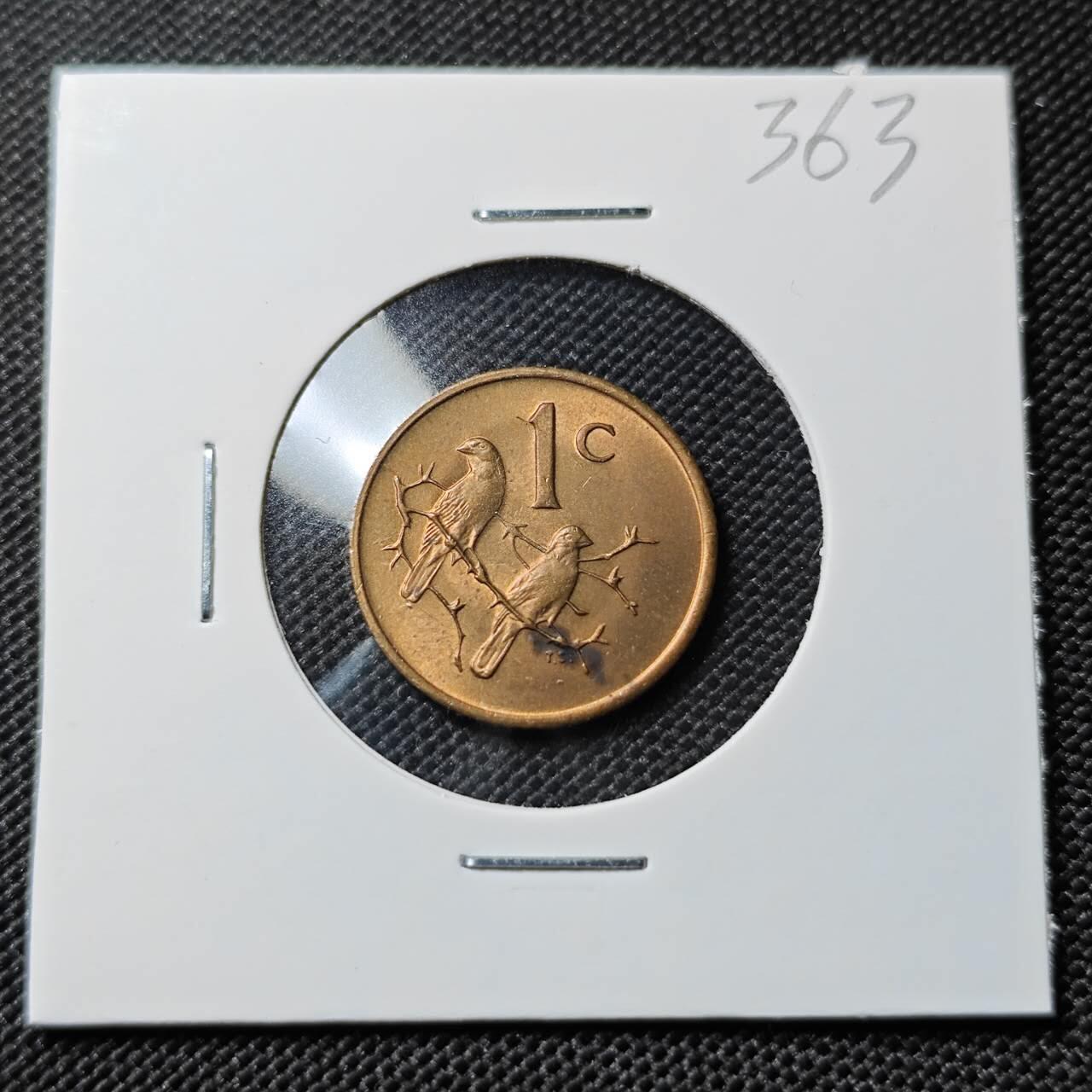 KK钱币收藏小铺   套币专场 2月预留时间 周末发货 1976南非1分 好品 