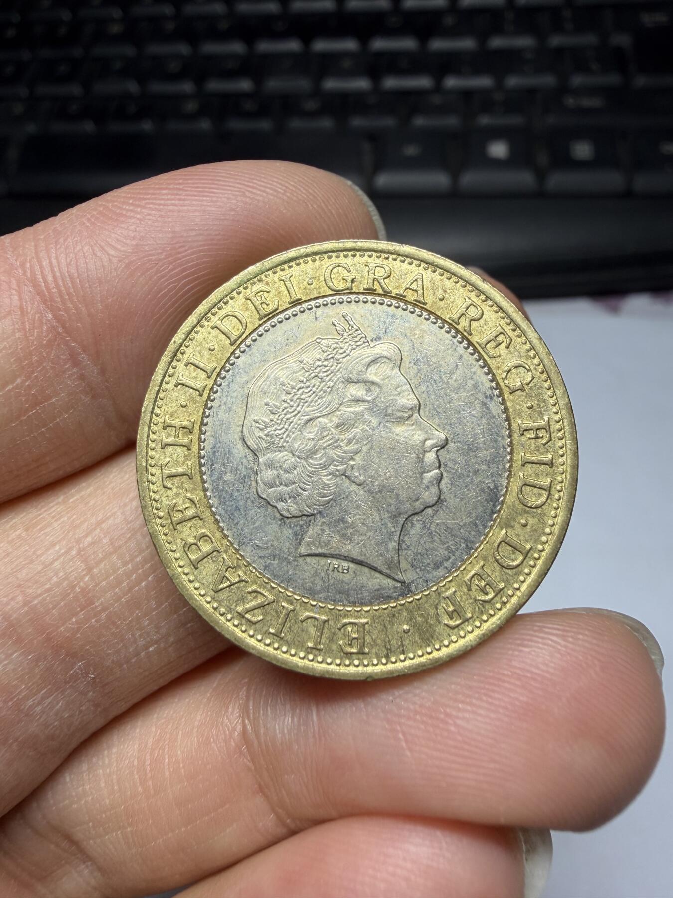 2026年集古藏今外币拍卖第三期-第7场—（总第317拍），可以寄存60天，满160元包邮。 2004年英国2镑