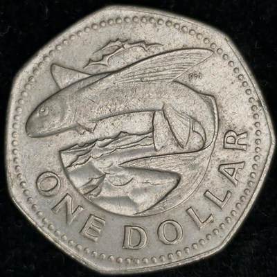 Krab外币市集Vol.27 - 巴巴多斯1979年1元