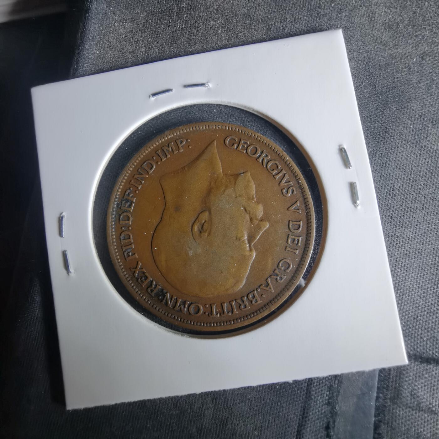 沼泽如烟--第1033场 英国1913年1便士