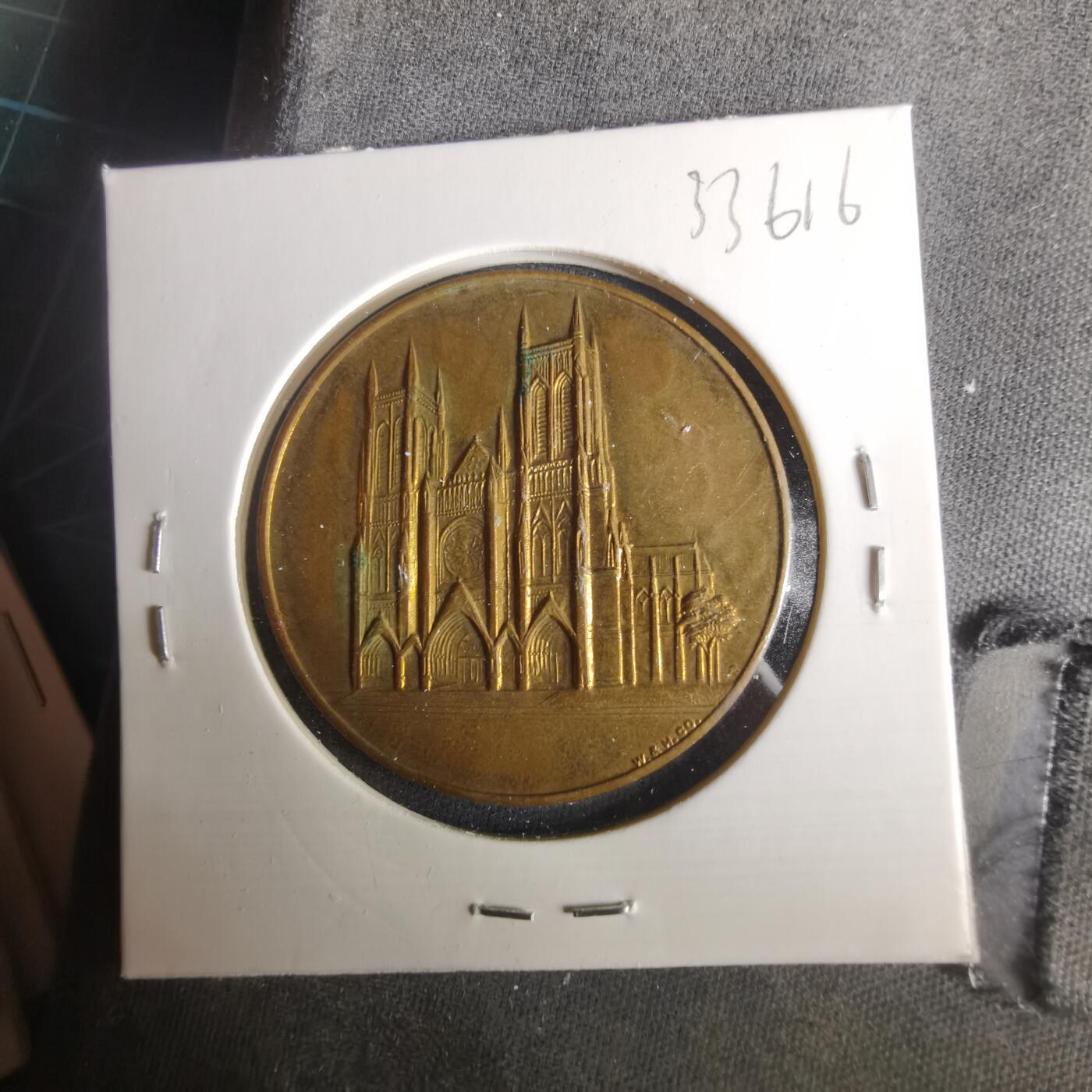 沼泽如烟--第1033场 美国教堂纪念章