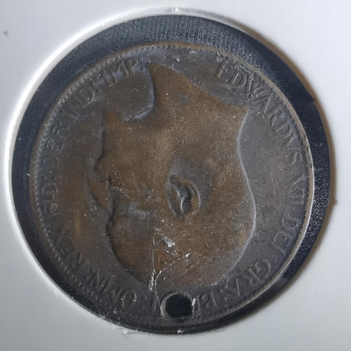 沼泽如烟--第1033场 英国1907年半便士