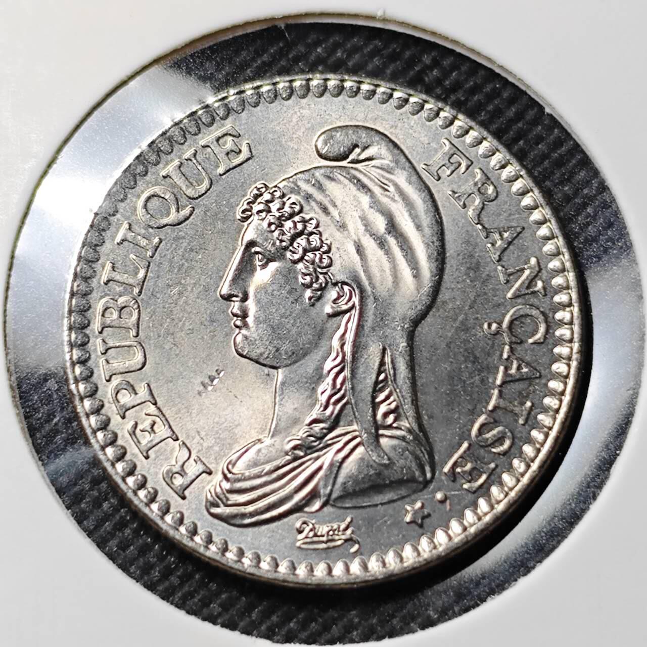 KK钱币收藏小铺   套币专场 2月预留时间 周末发货 法国1法郎 好品 