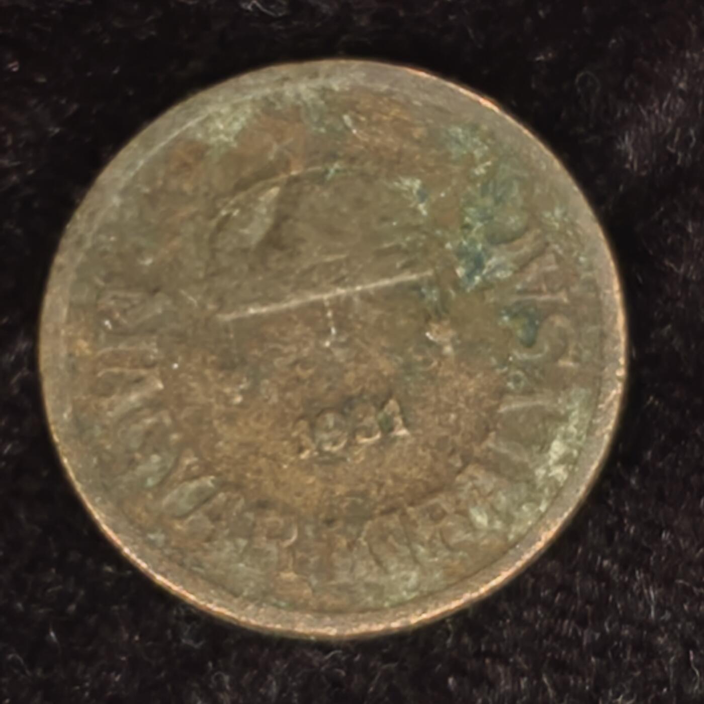 Krab外币市集Vol.27 匈牙利1881？年2赫勒