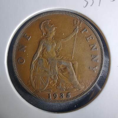 沼泽如烟--第1033场 - 英国1935年1便士