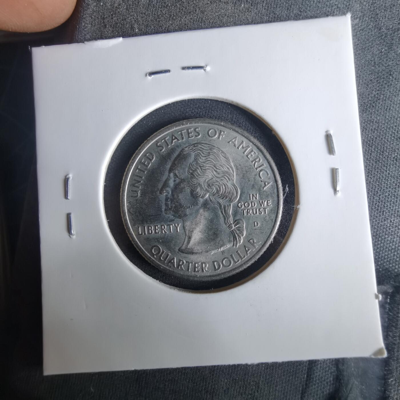 沼泽如烟--第1033场 美国2000年25分纪念币