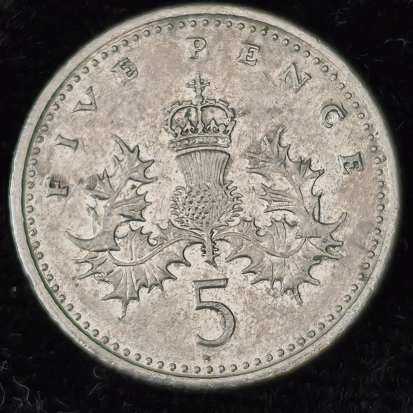 Krab外币市集Vol.27 英国1990年5便士