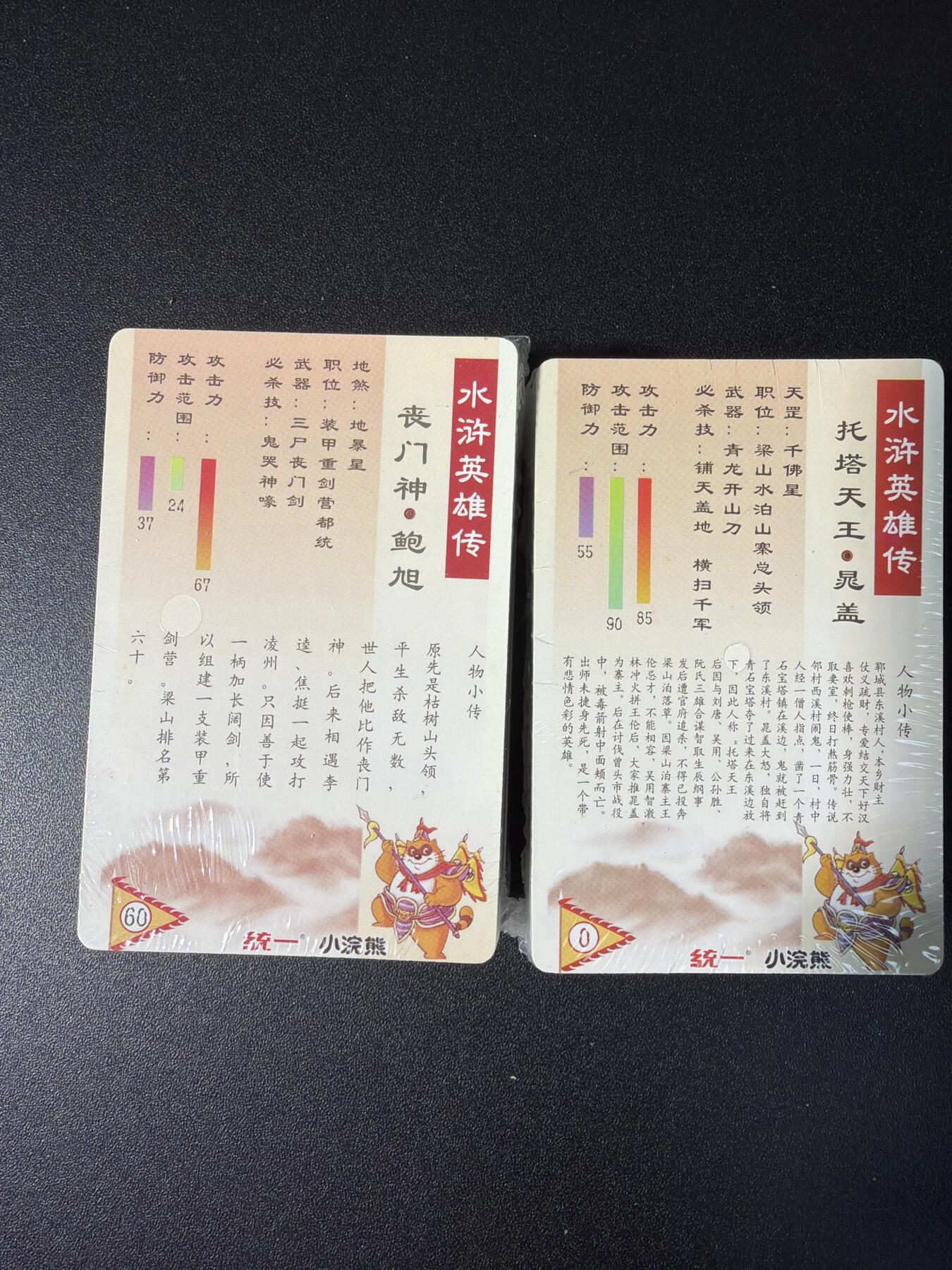 NO.28 好又多金牌大场，每周一站式配齐，方便凑单！（周6晚9点截拍，卖家送拍0抽成！） 【套卡】三郎 小浣熊水浒 初粗一套（全新未拆封）