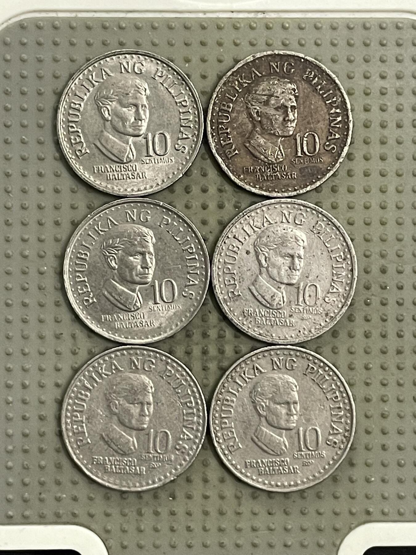 2026年第37场各国散币拍卖（总第187场） 菲律宾10分6枚