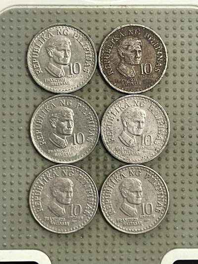 2026年第37场各国散币拍卖（总第187场） - 菲律宾10分6枚