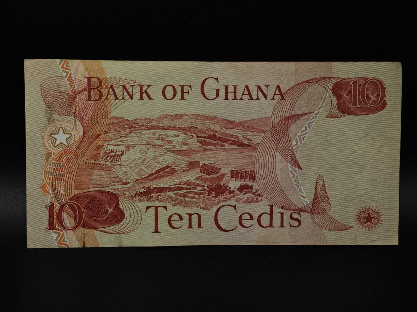  【淘币小摊】限时拍第八百八十四拍   纸币场    每周一统一发货 加纳10塞蒂纸币【有折】