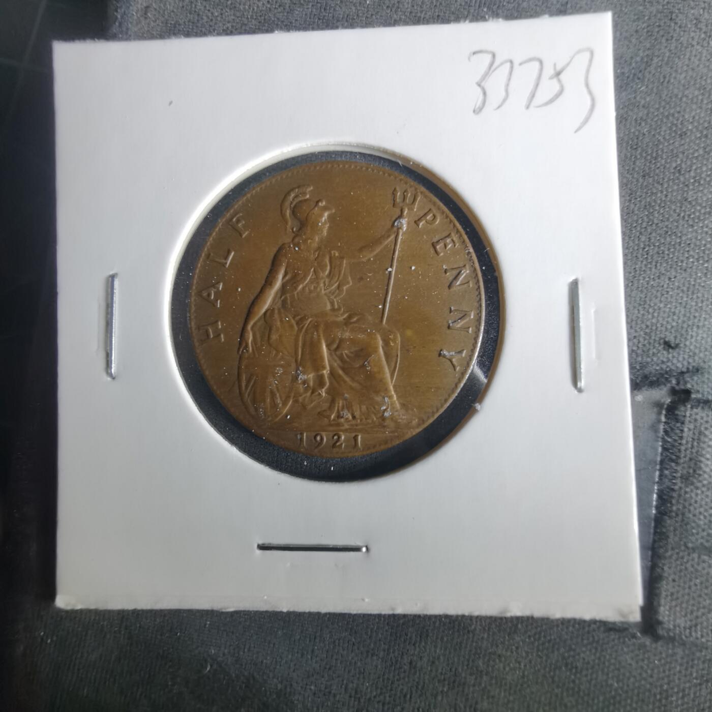 沼泽如烟--第1033场 英国1921年半便士