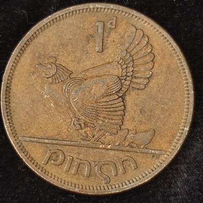 Krab外币市集Vol.27 - 爱尔兰1965年1便士