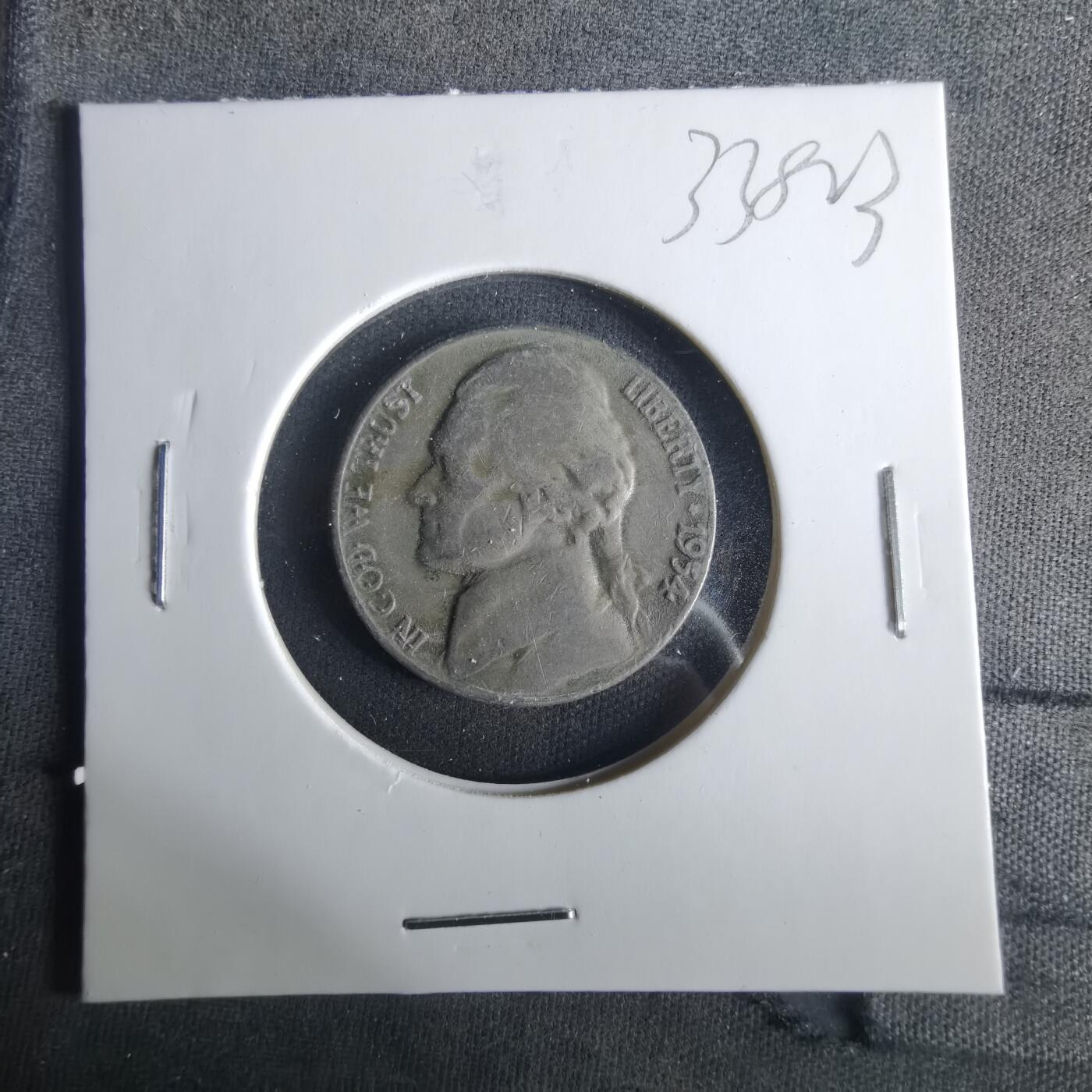 沼泽如烟--第1033场 美国1954年五分