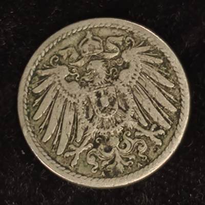 Krab外币市集Vol.27 - 德国1894年5芬妮