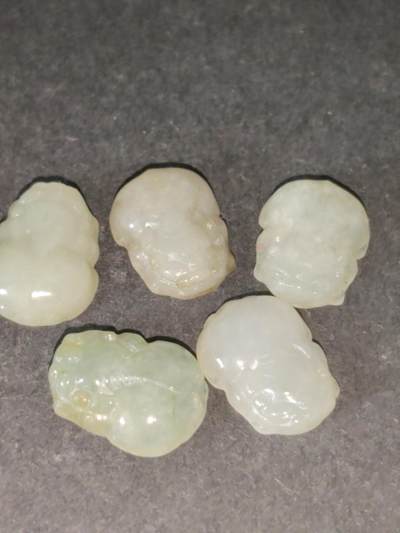 猩哥外币小铺➨【第224场】 - 和田玉小貔貅5个